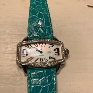 RARE MICHELE RETRO COQUETTE DIAMOND WATCH